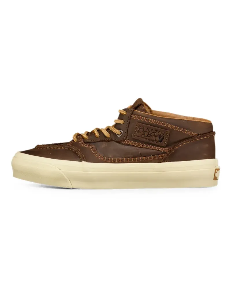 Vans x OTW Skate Half Cab moccasin-stitch sneakers - Braun Braun