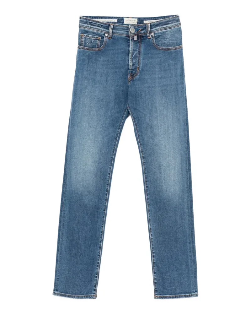 Jacob Cohën faded-effect jeans - Blau Blau