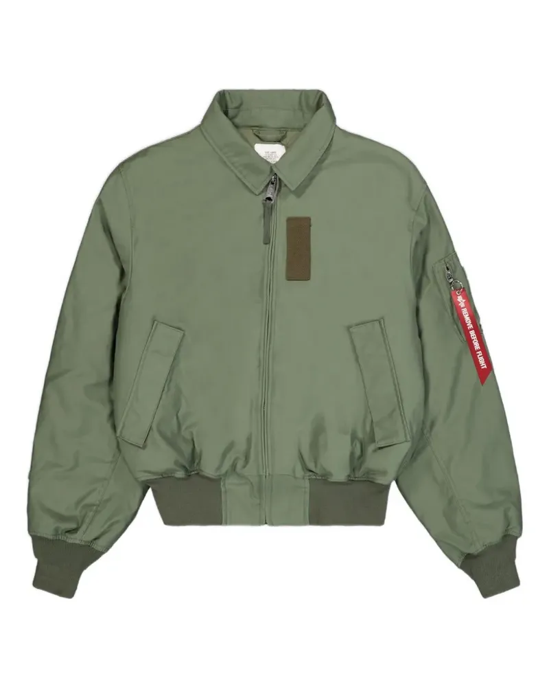 Alpha Industries CVC bomber jacket - Grün Grün