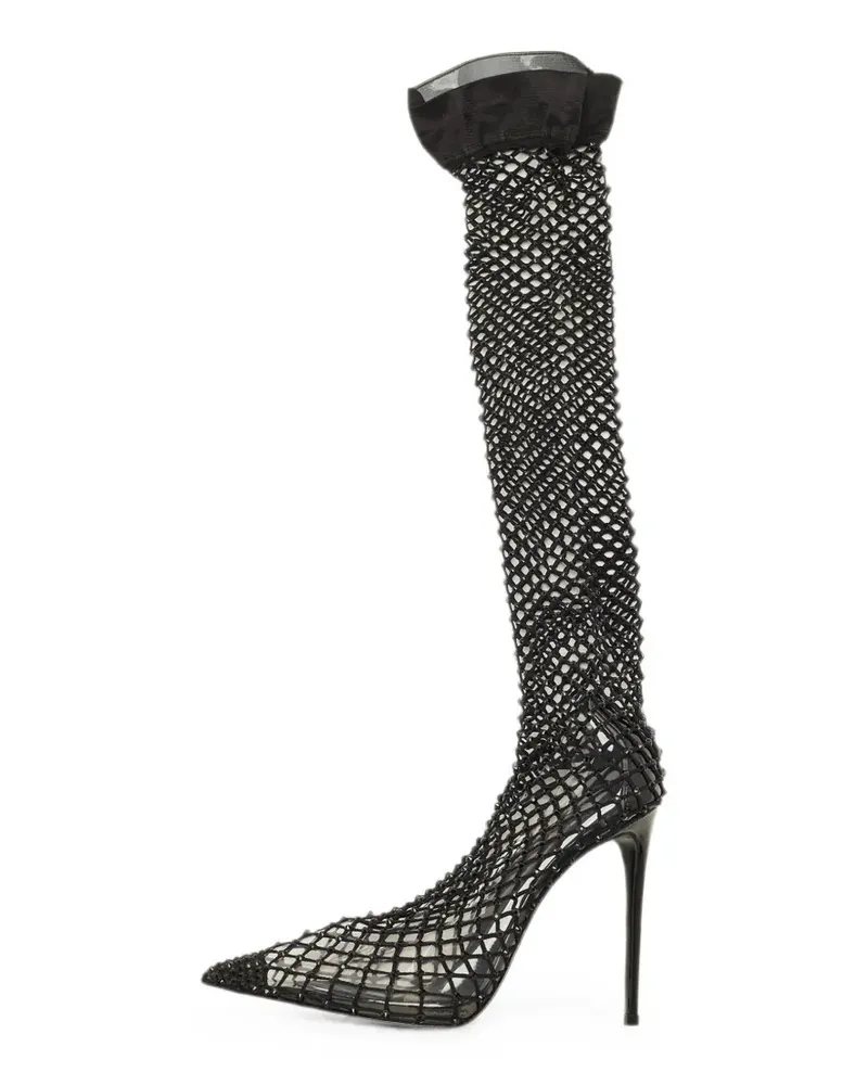 Le Silla Gilda pointed-toe boots - Schwarz Schwarz