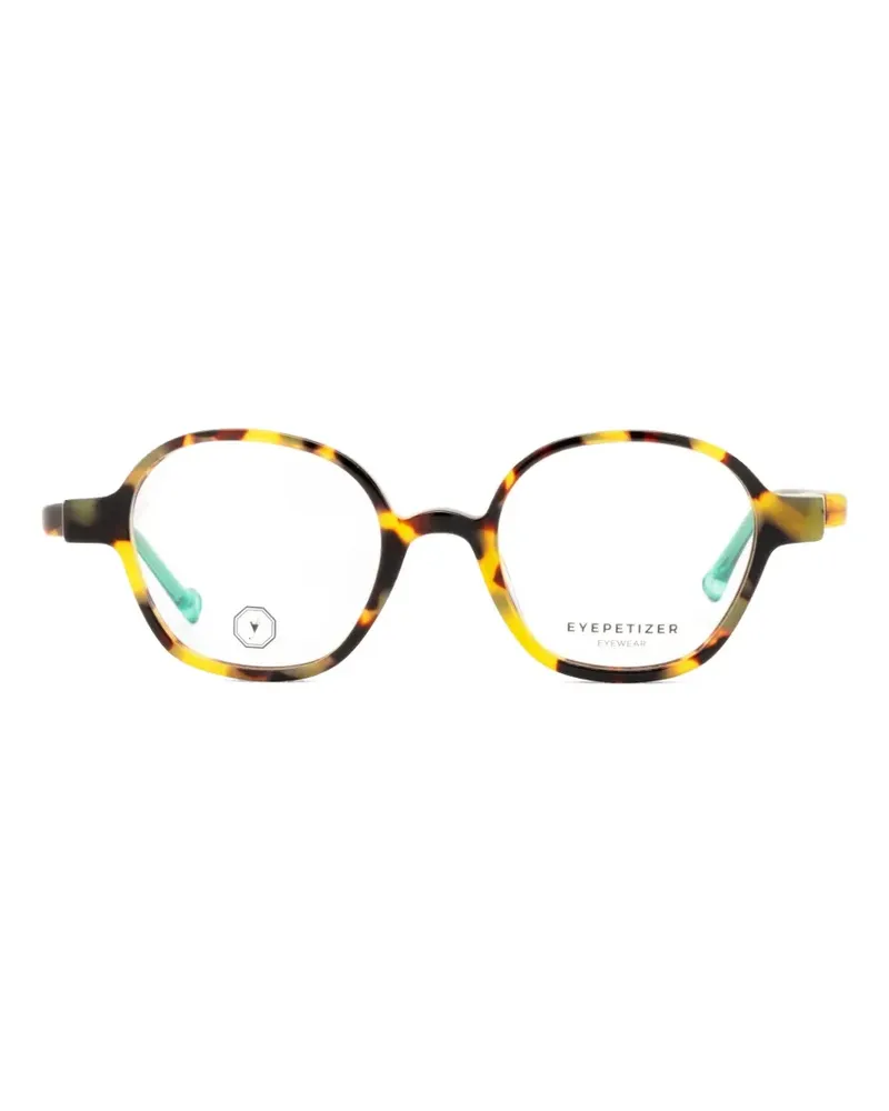 Eyepetizer Ventura round-frame glasses - Braun Braun