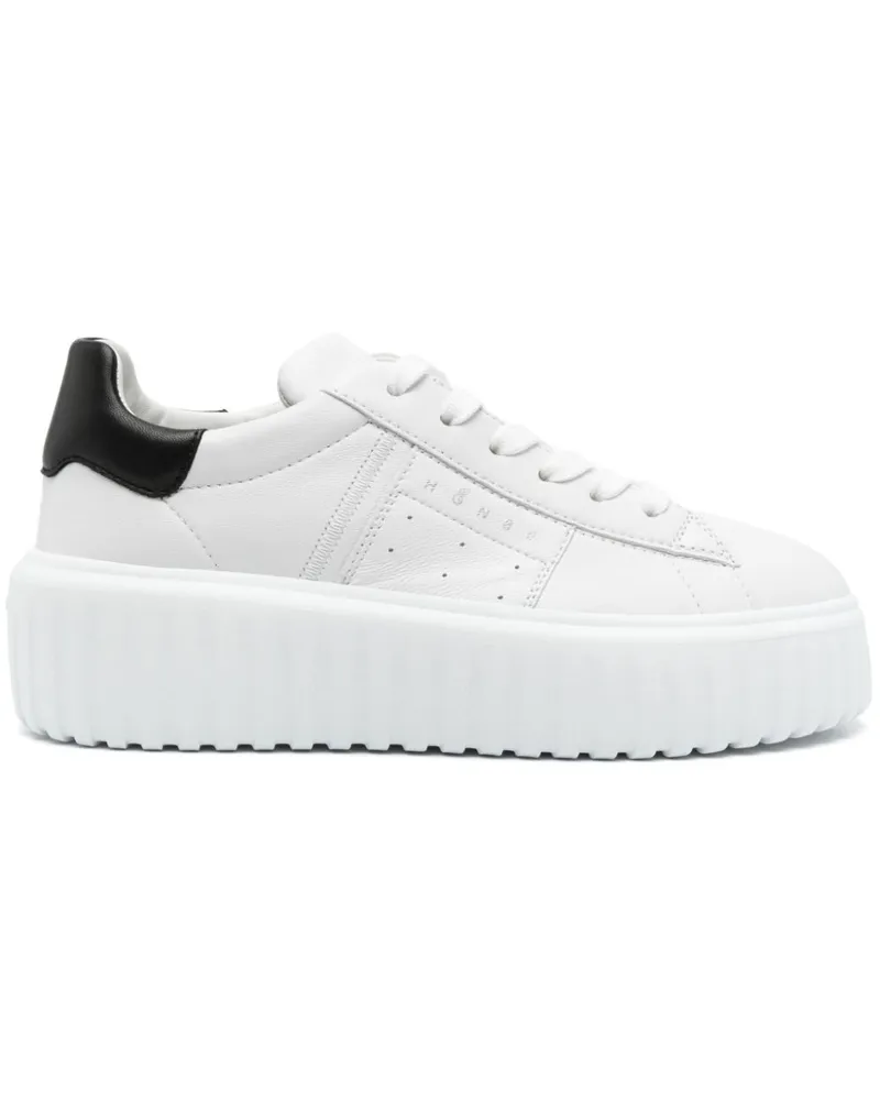 Hogan H-Stripes Sneakers - Weiß Weiß