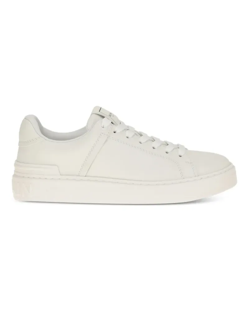 Balmain B-Court leather sneakers - Weiß Weiß
