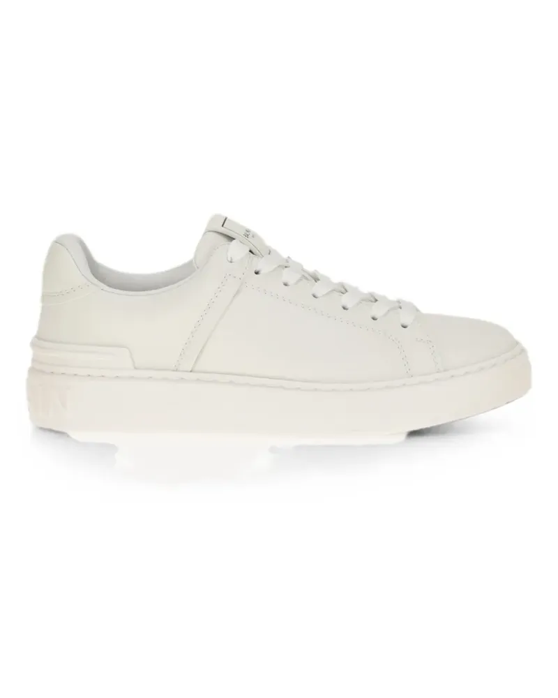 Balmain B-Court leather sneakers - Weiß Weiß