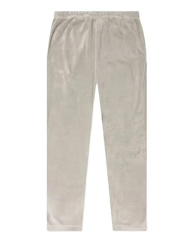 Fear of God logo-patch elasticated trousers - Nude Nude