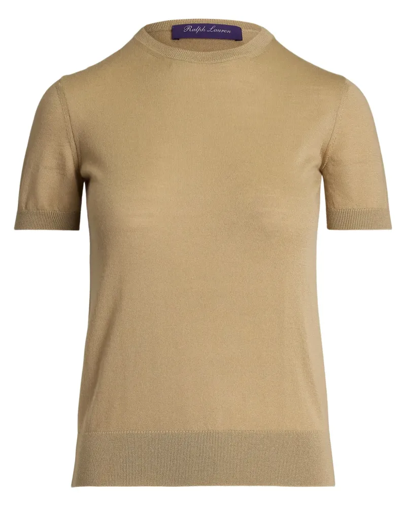 Ralph Lauren T-Shirt aus Kaschmir - Braun Braun