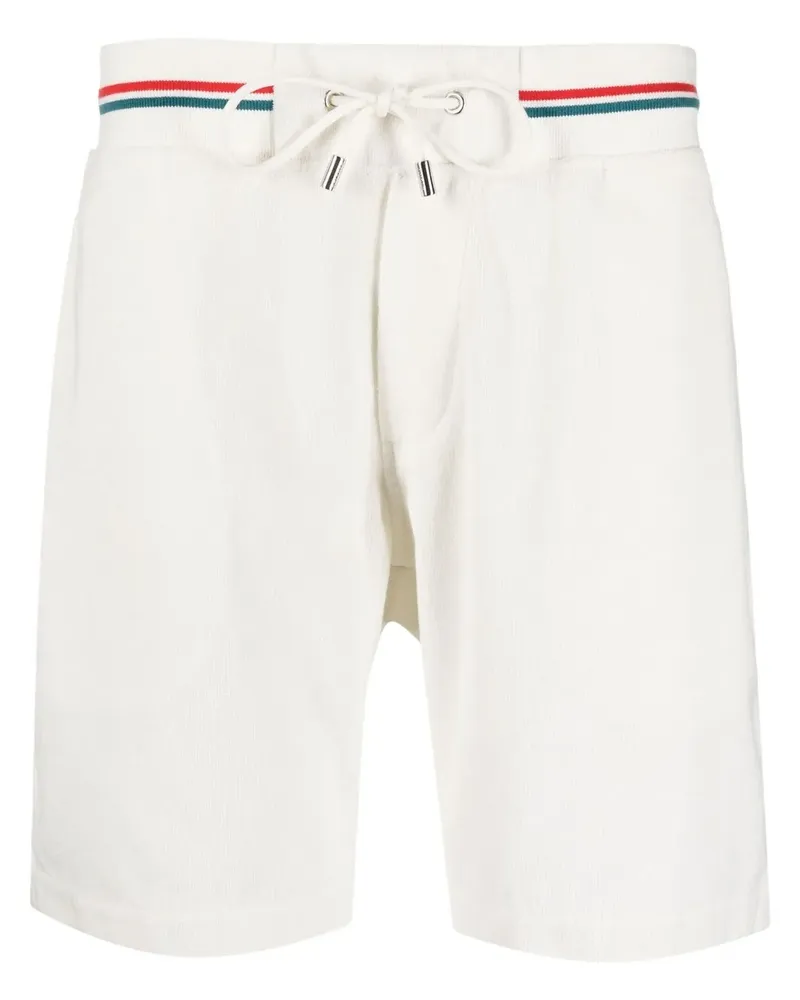 Orlebar Brown Shorts mit Streifendetail - Weiß Weiß