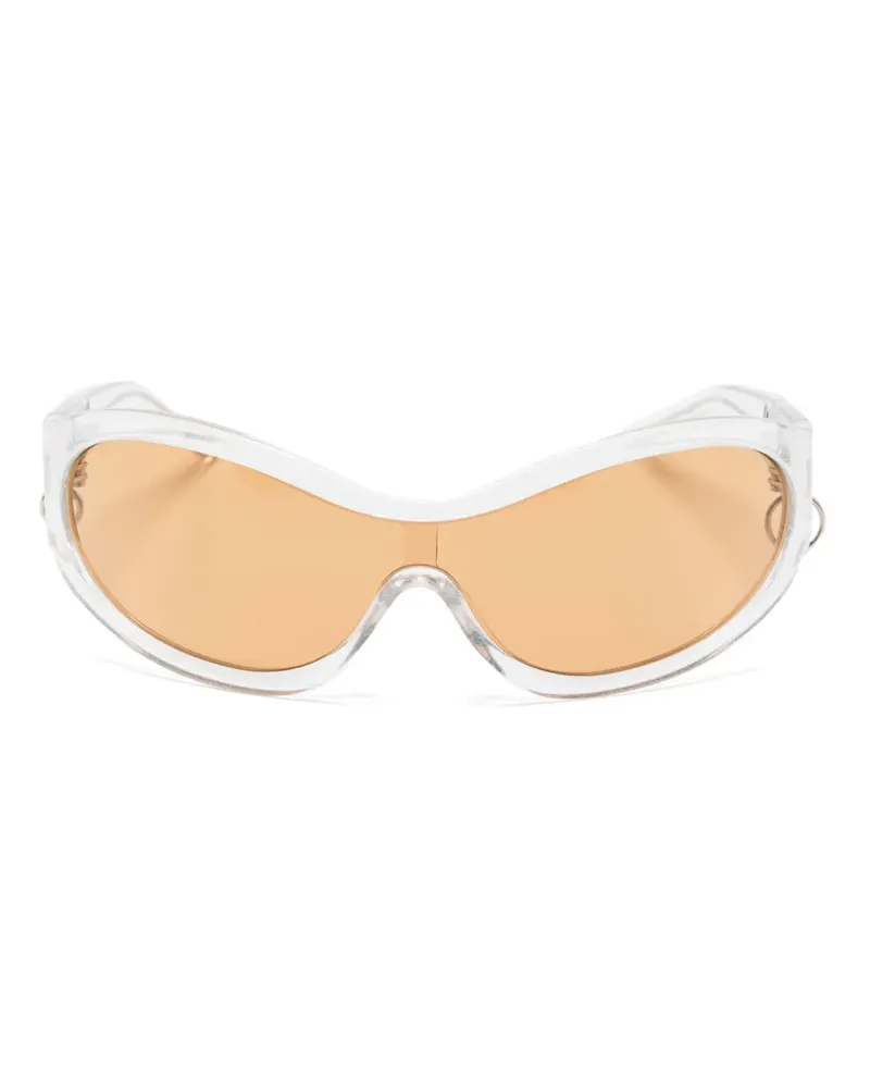 Justine Clenquet Jenny Sonnenbrille - Weiß Weiß