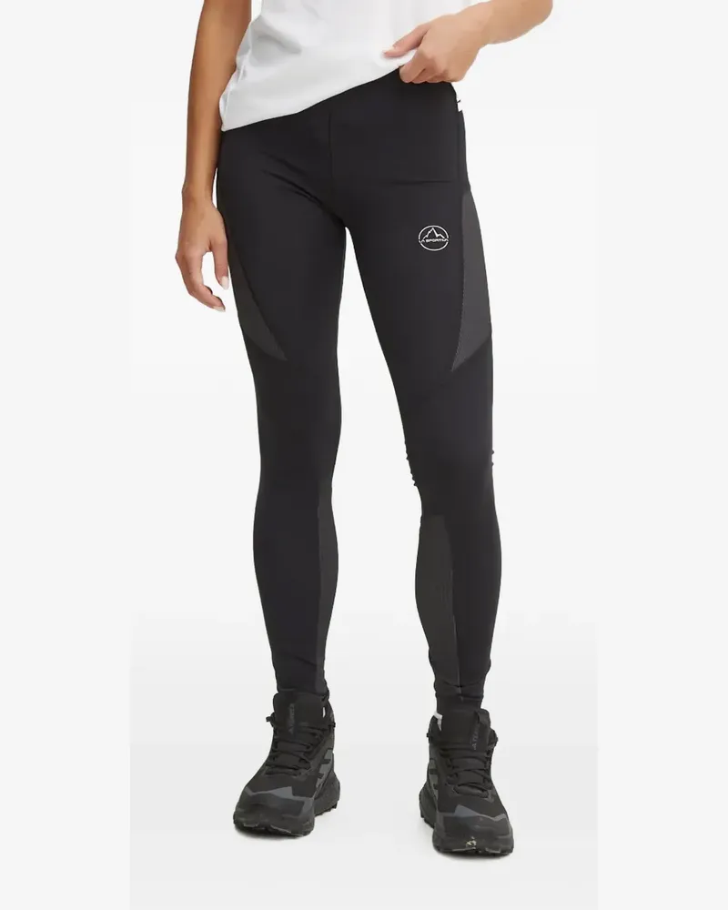 La Sportiva Triumph panelled performance leggings - Schwarz Schwarz