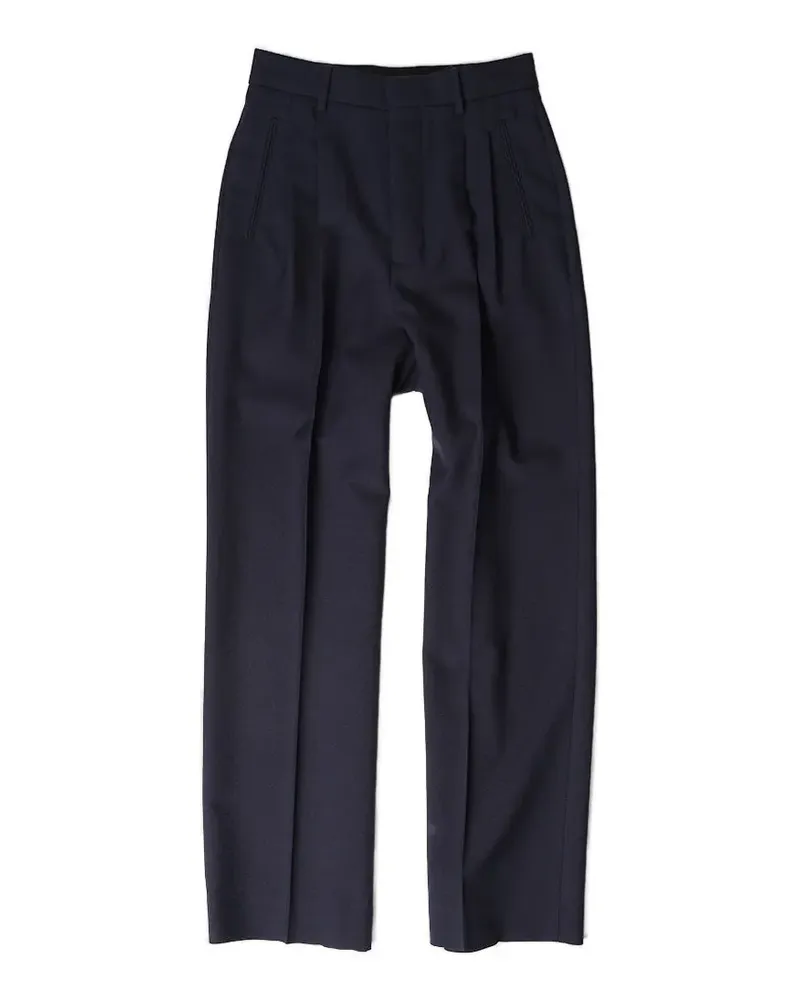 AMI Paris Hose mit weitem Bein - Blau Blau