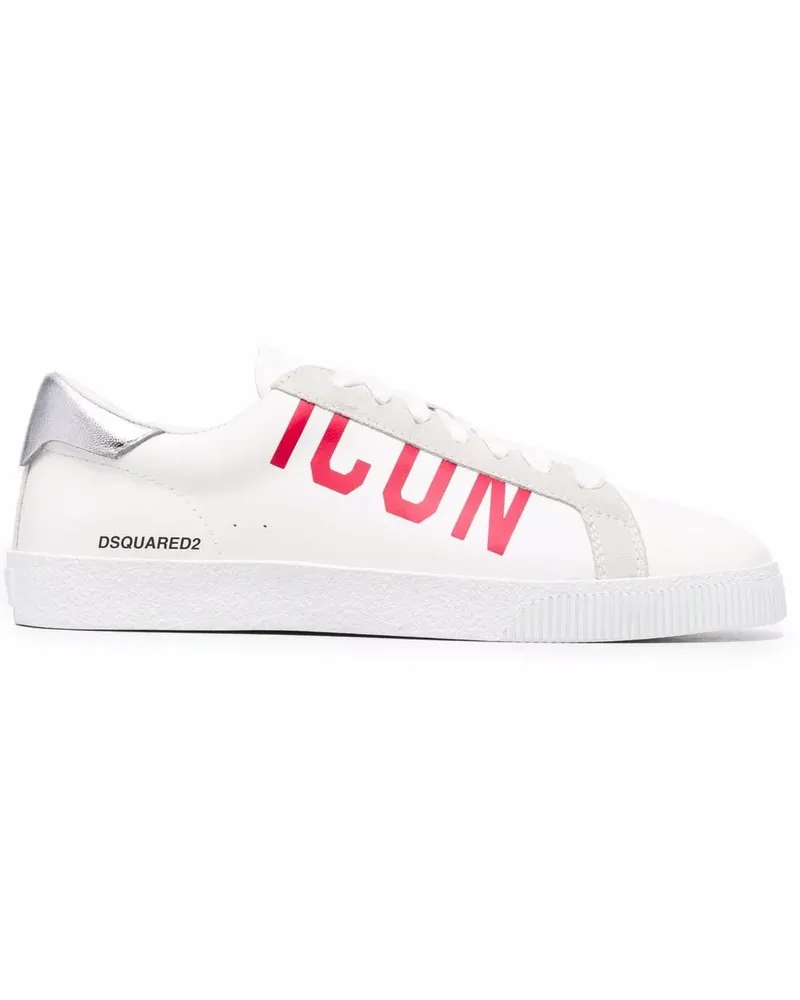 Dsquared2 Icon Sneakers - Weiß Weiß