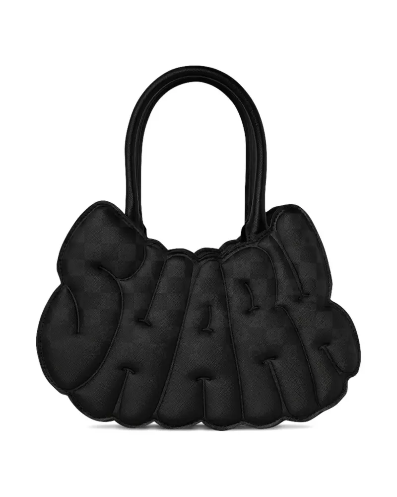 Sprayground Spritz shark-shaped top-handle bag - Schwarz Schwarz