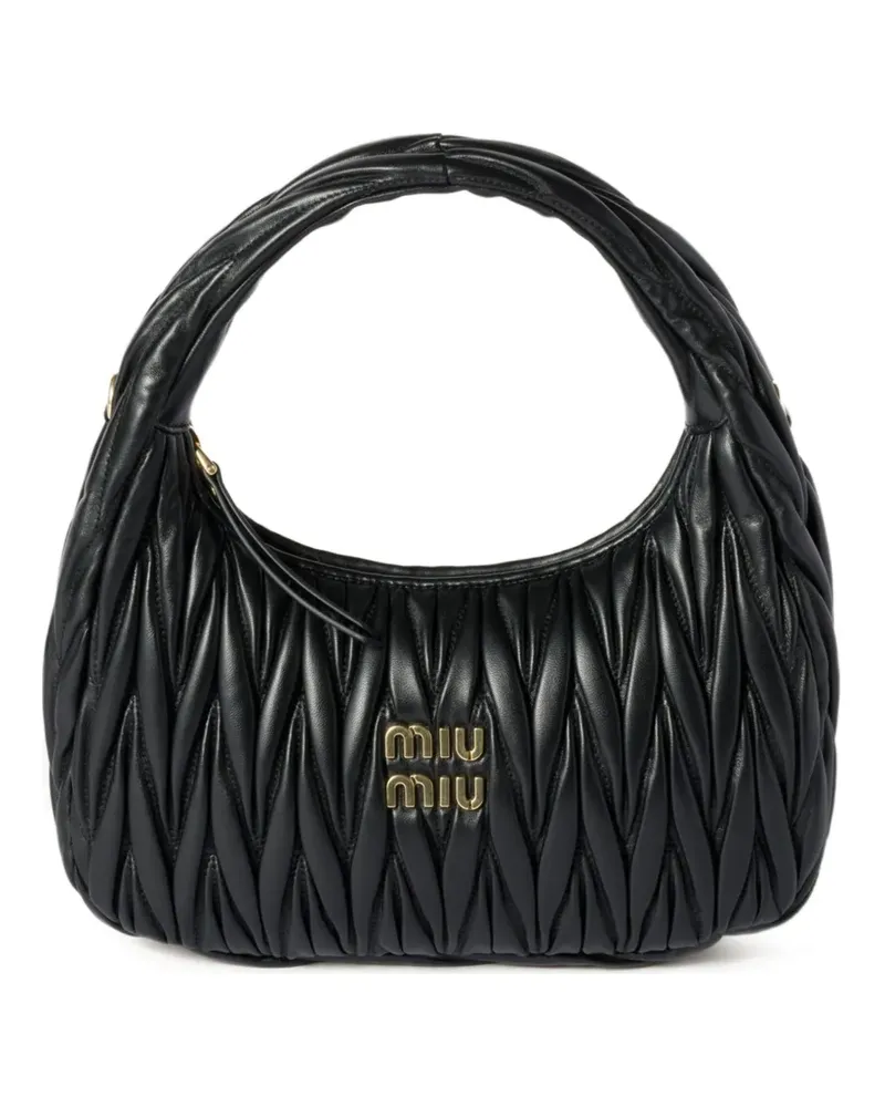 Miu Miu Wander Handtasche - Schwarz Schwarz