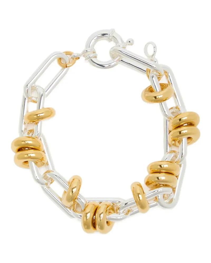 TIMELESS PEARL rings chain bracelet - Silber Silber