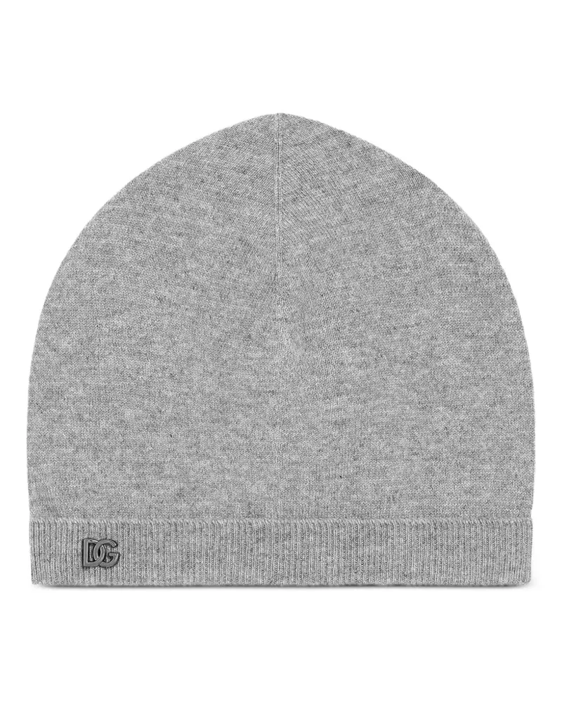 Dolce & Gabbana Gestrickte Mütze - Grau Grau