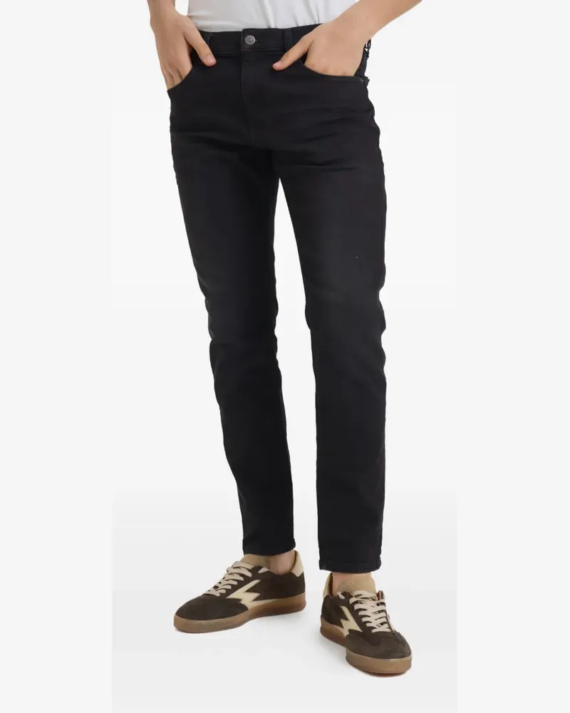 Diesel logo jeans - Schwarz Schwarz