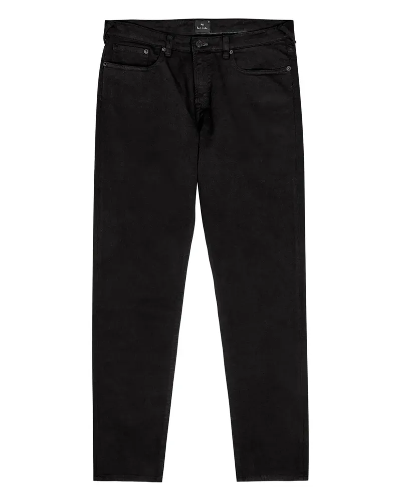 Paul Smith buttoned tapered jeans - Schwarz Schwarz