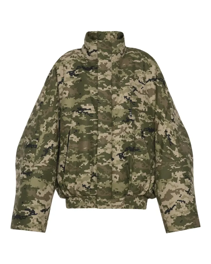 ANOUKI camouflage-print jacket - Grün Grün