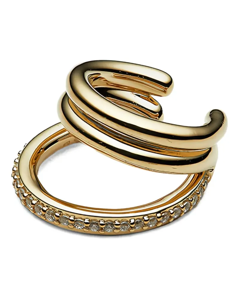 OTIUMBERG pavé concero ear cuff - Gold Gold