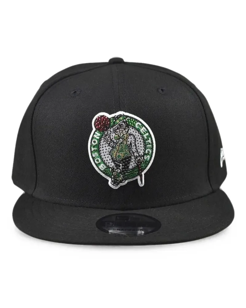 New Era x Boston Celtics NBA 9FIFTY Baseballkappe - Schwarz Schwarz