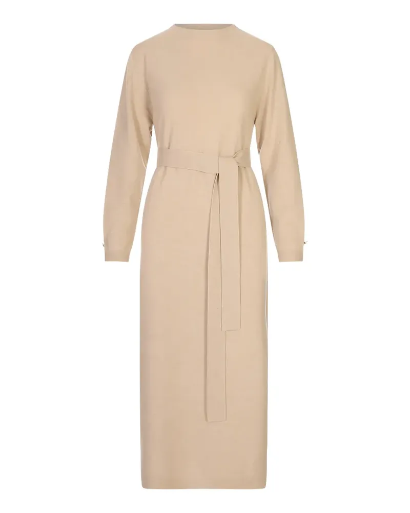 Fabiana Filippi Kleid mit Gürtel - Nude Nude
