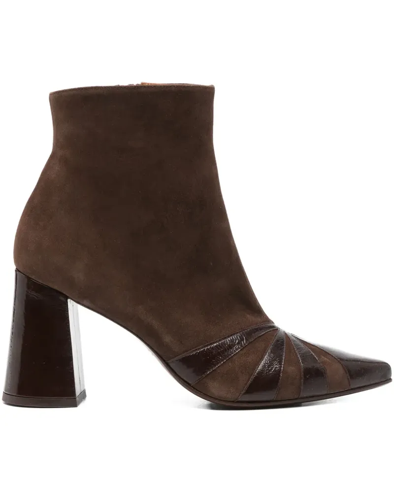 Chie Mihara Ludrik Stiefeletten aus Wildleder 75mm - Braun Braun