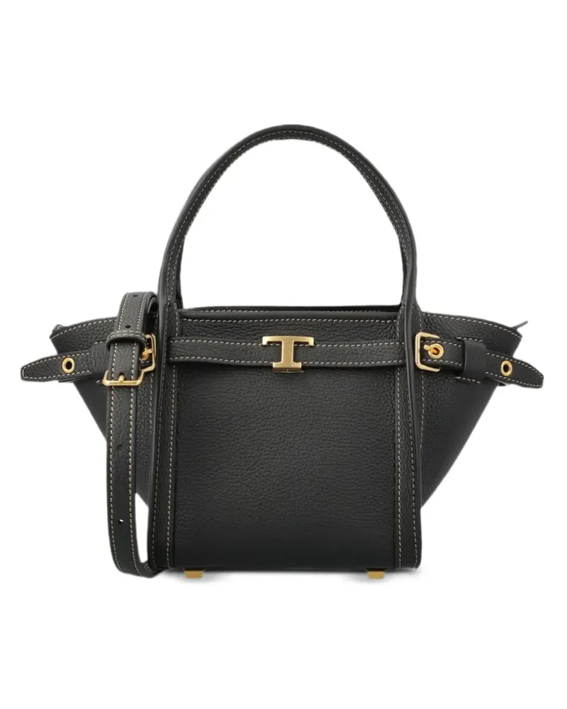 TOD'S T Timeless Tote Bag - Schwarz Schwarz