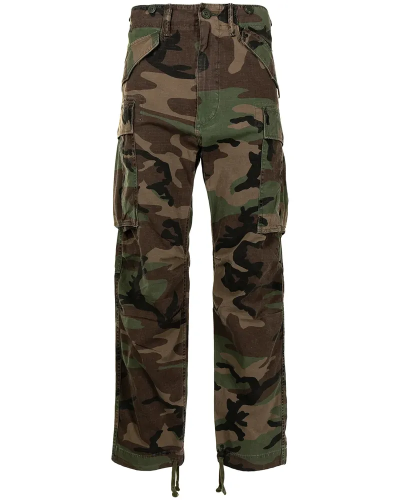 Ralph Lauren Hose mit Camouflage-Print - Grün Grün
