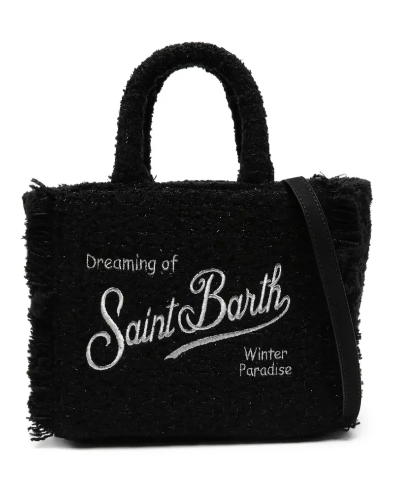 MC2 Saint Barth embroidered tote bag - Schwarz Schwarz