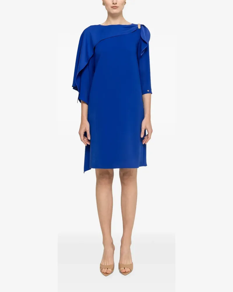 NISSA Midikleid mit lockerem Schnitt - Blau Blau