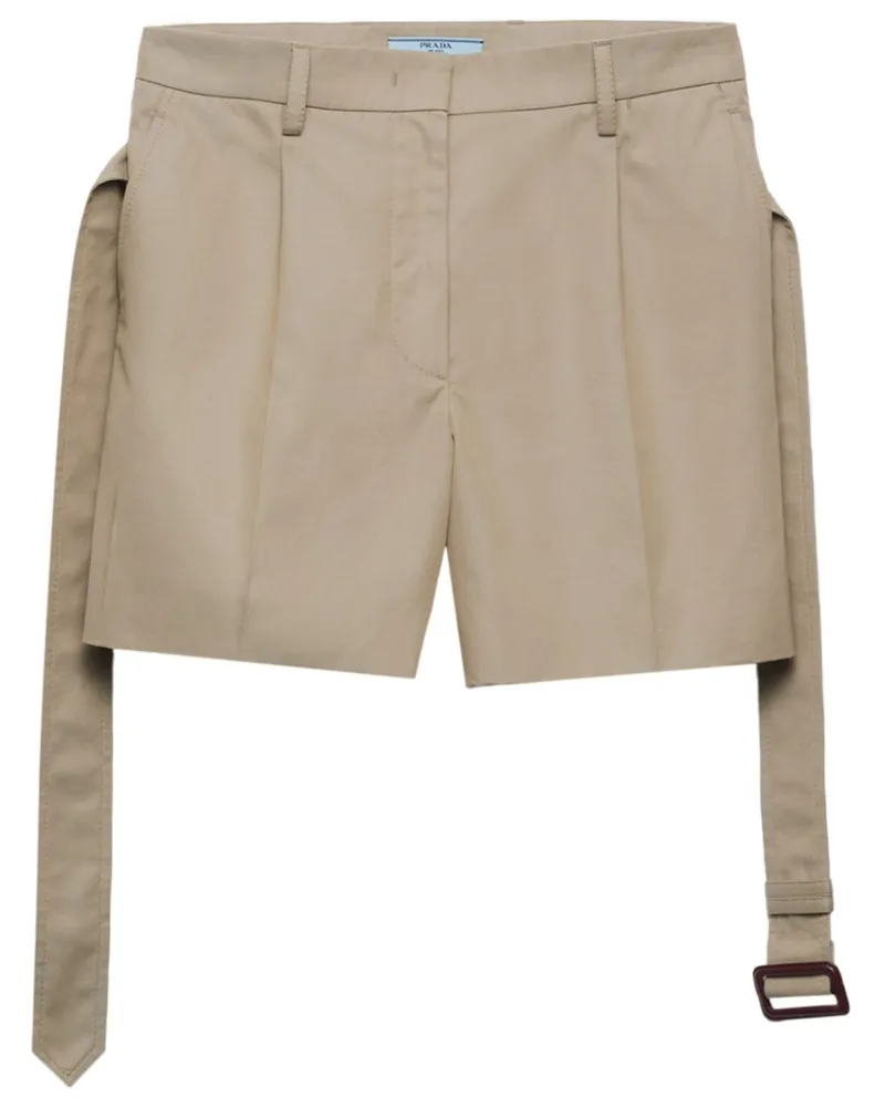 Prada Klassische Bermudas - Nude Nude