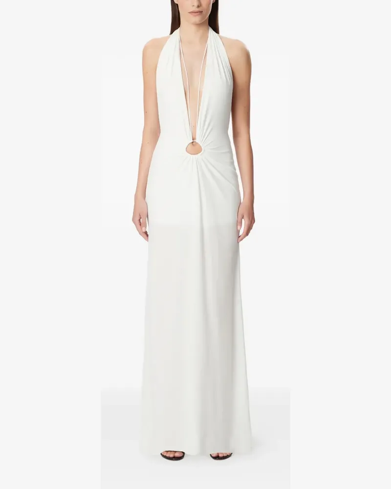 Amazuìn Joele halter cut-out maxi dress - Weiß Weiß