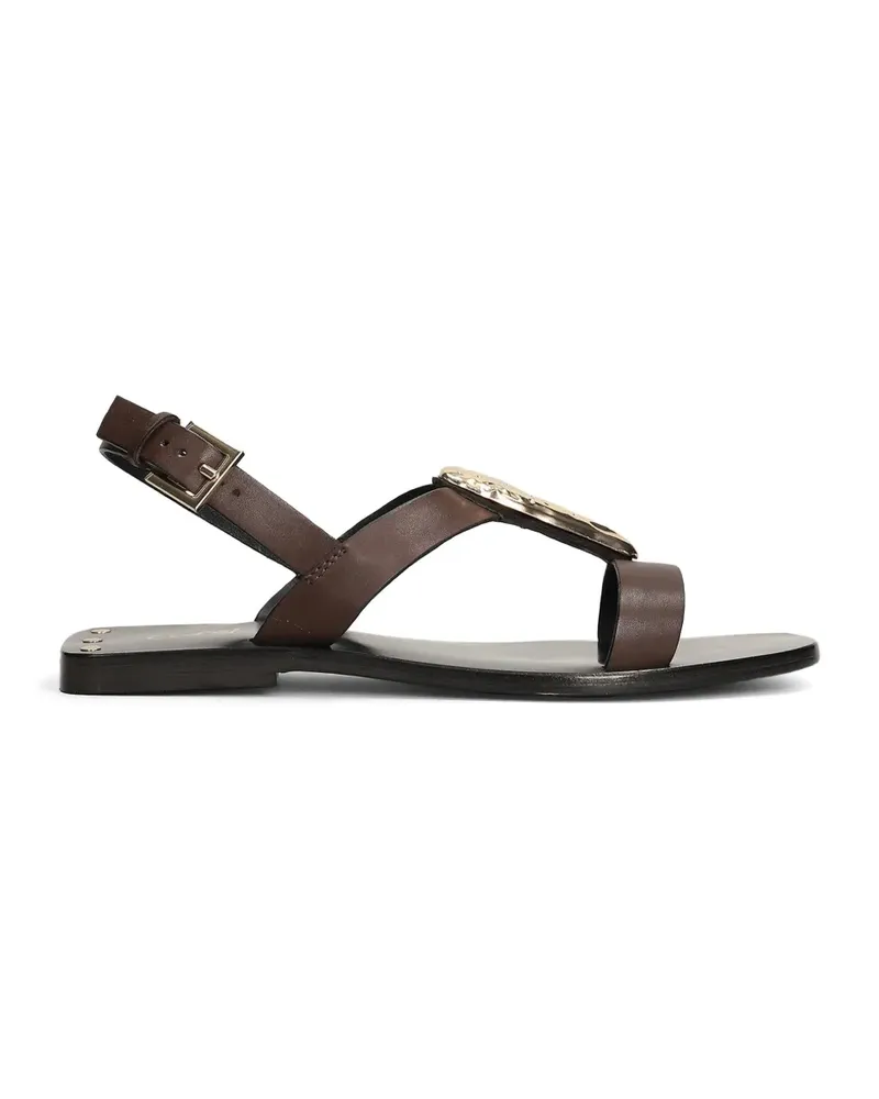 Coral Blue Sandalen mit Schnallenverschluss - Braun Braun