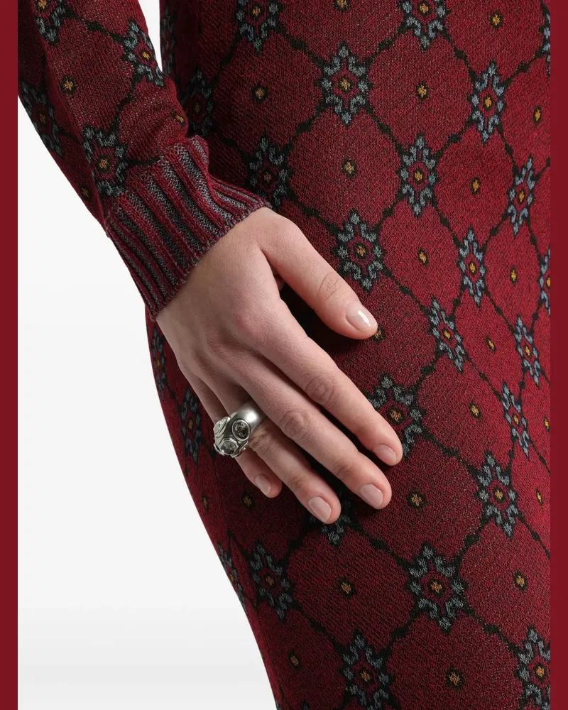 Etro Ring mit Kristallen - Silber Silber