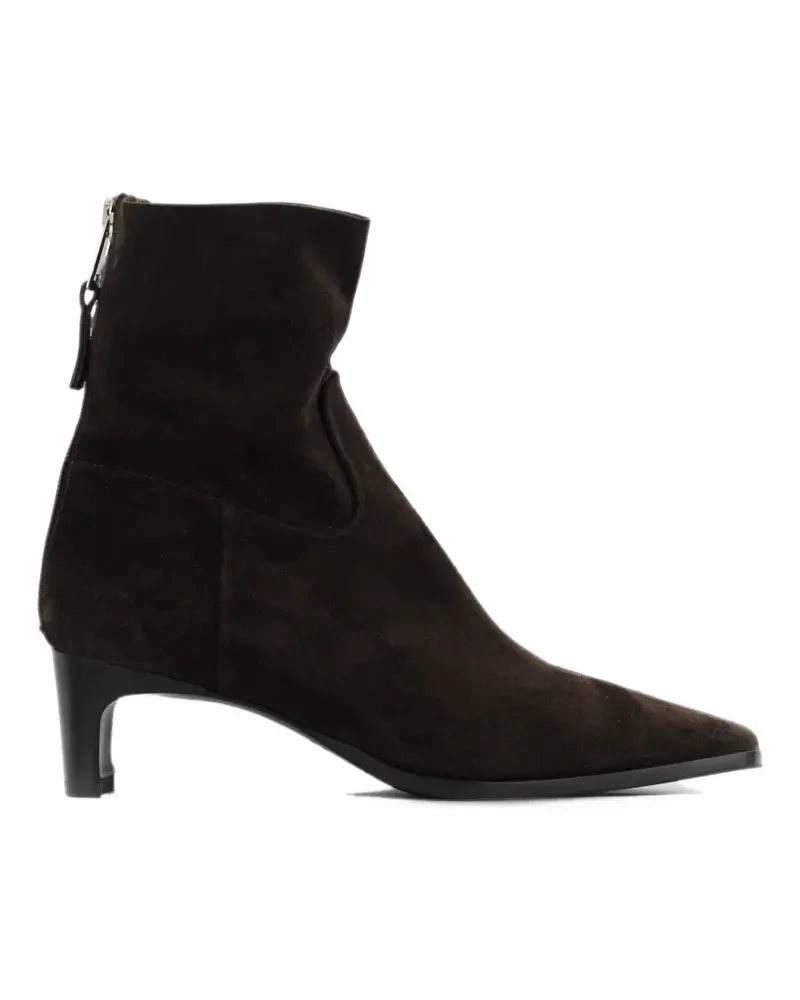 Elena Iachi Stiefeletten aus Wildleder - Braun Braun