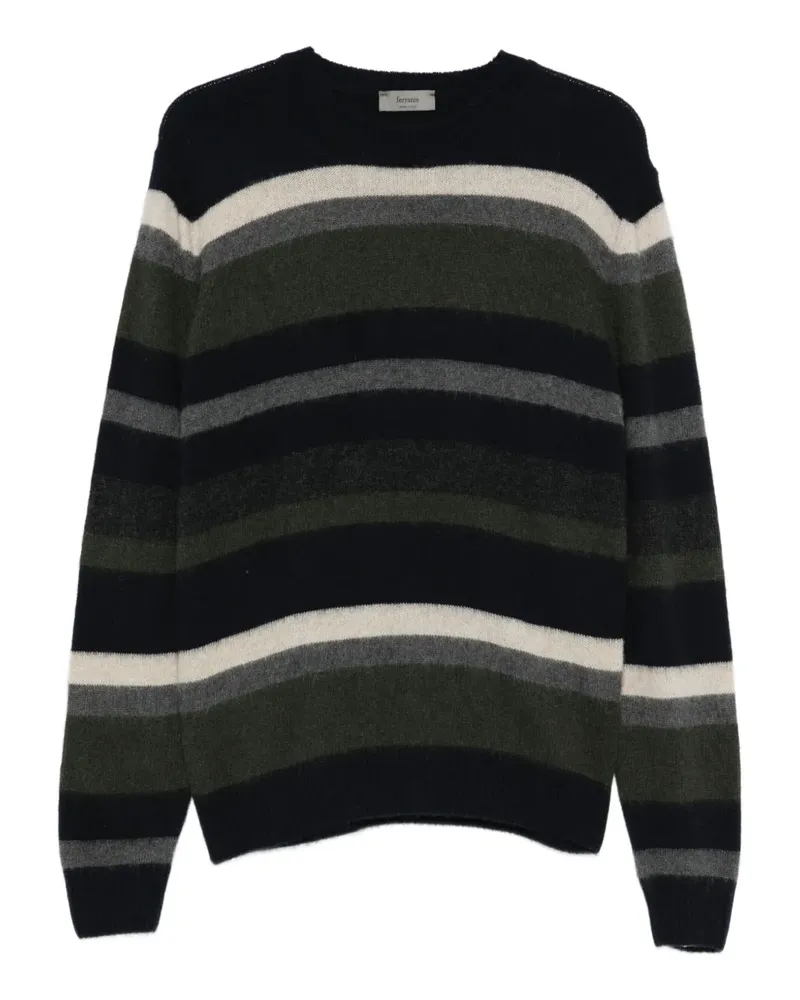 Ferrante Gestreifter Pullover - Schwarz Schwarz