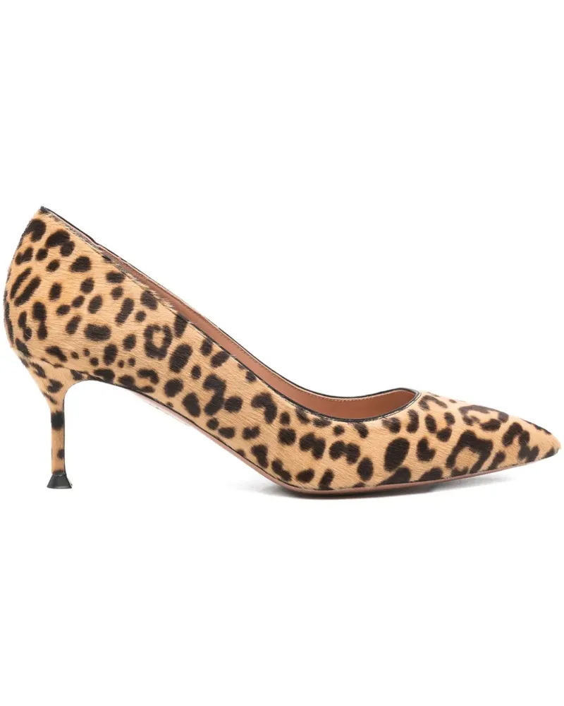 Aquazzura Purist Pumps 65mm - Braun Braun