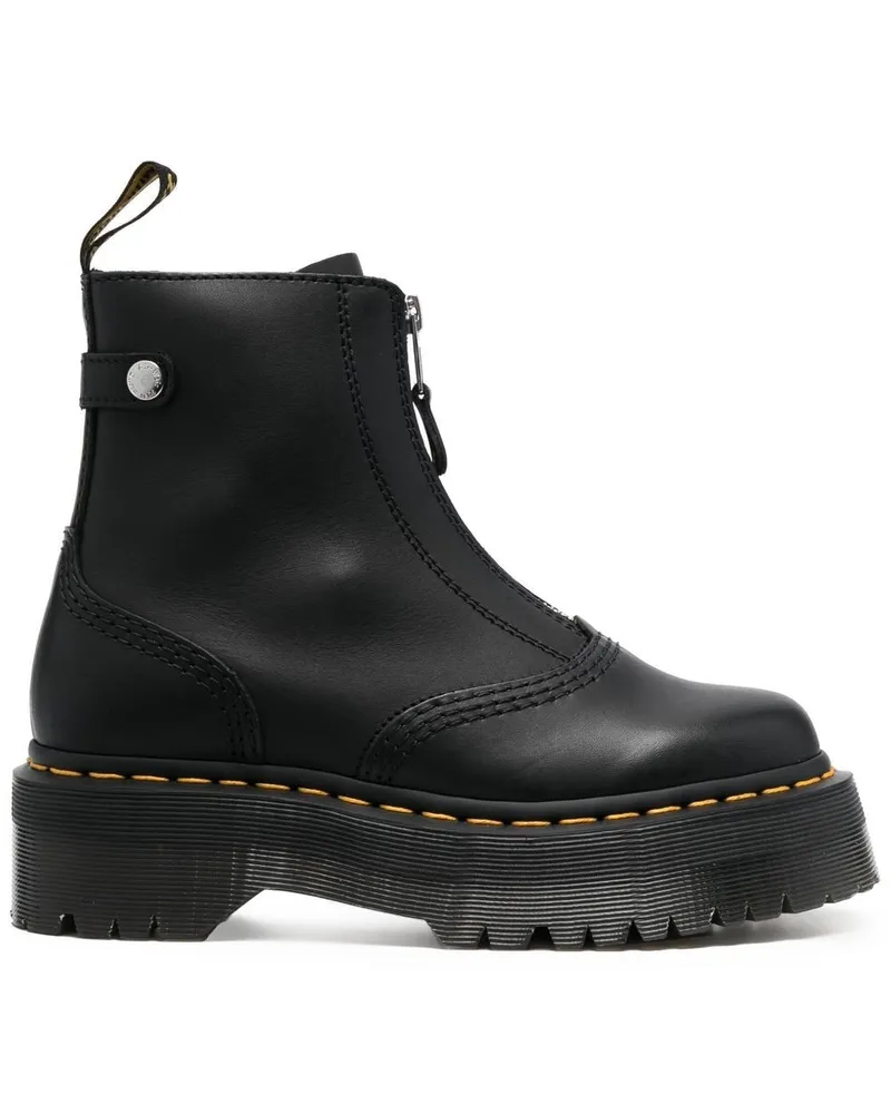 Dr.Martens Jetta Plateau-Stiefel - Schwarz Schwarz