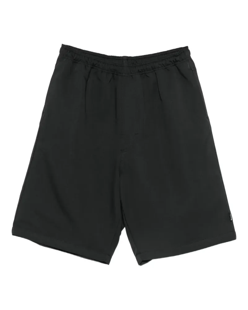 Stüssy logo-tag shorts - Schwarz Schwarz