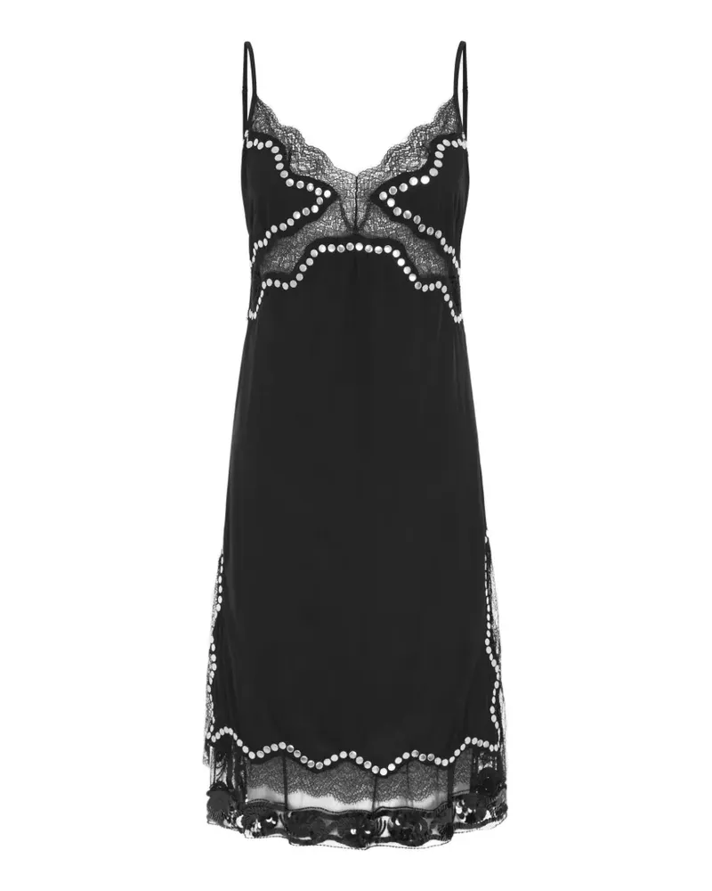 16ARLINGTON Inge mini dress - Schwarz Schwarz