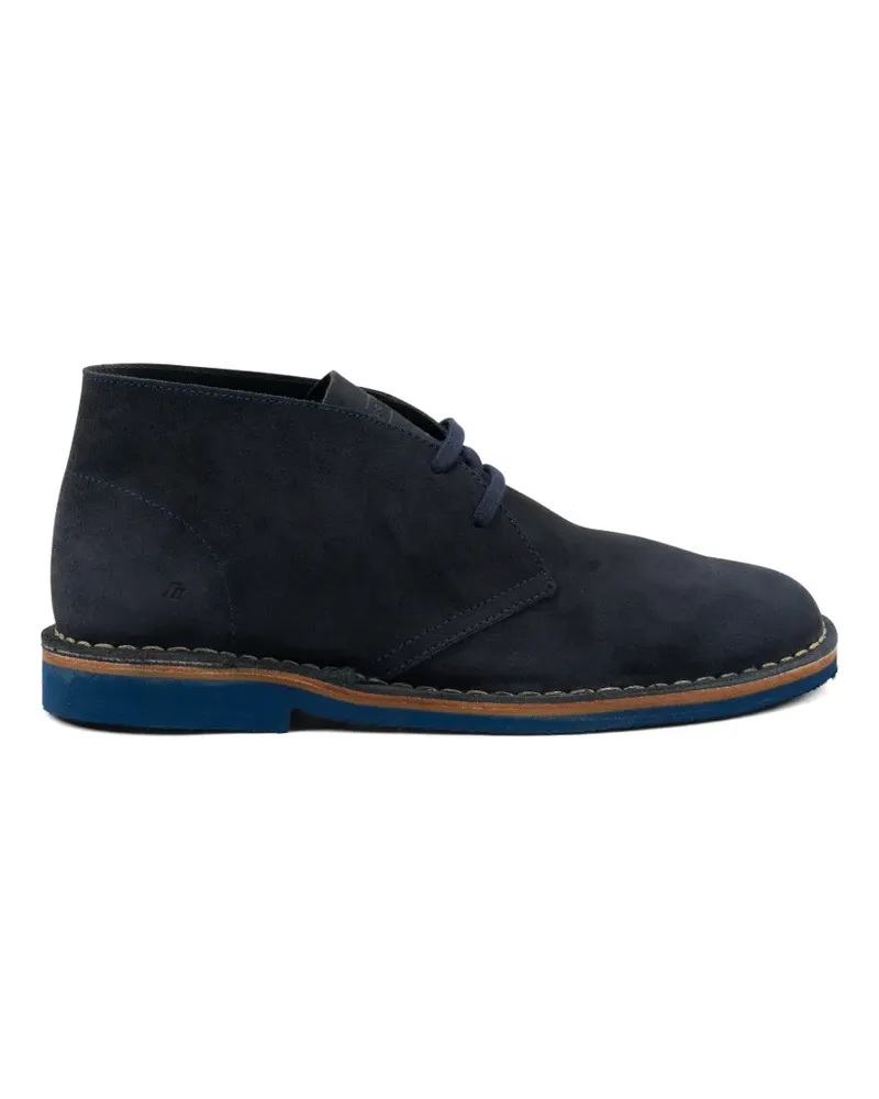 FRAU Desert-Boots mit Schnürung - Blau Blau