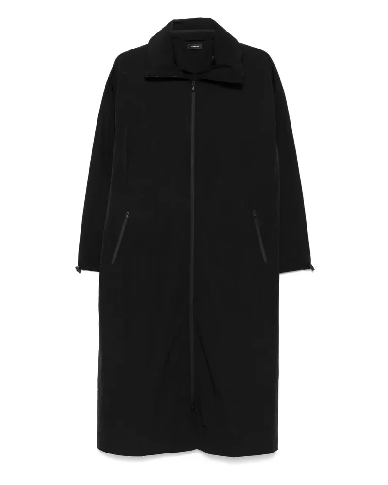 WARDROBE.NYC Regenmantel mit Reißverschluss - Schwarz Schwarz
