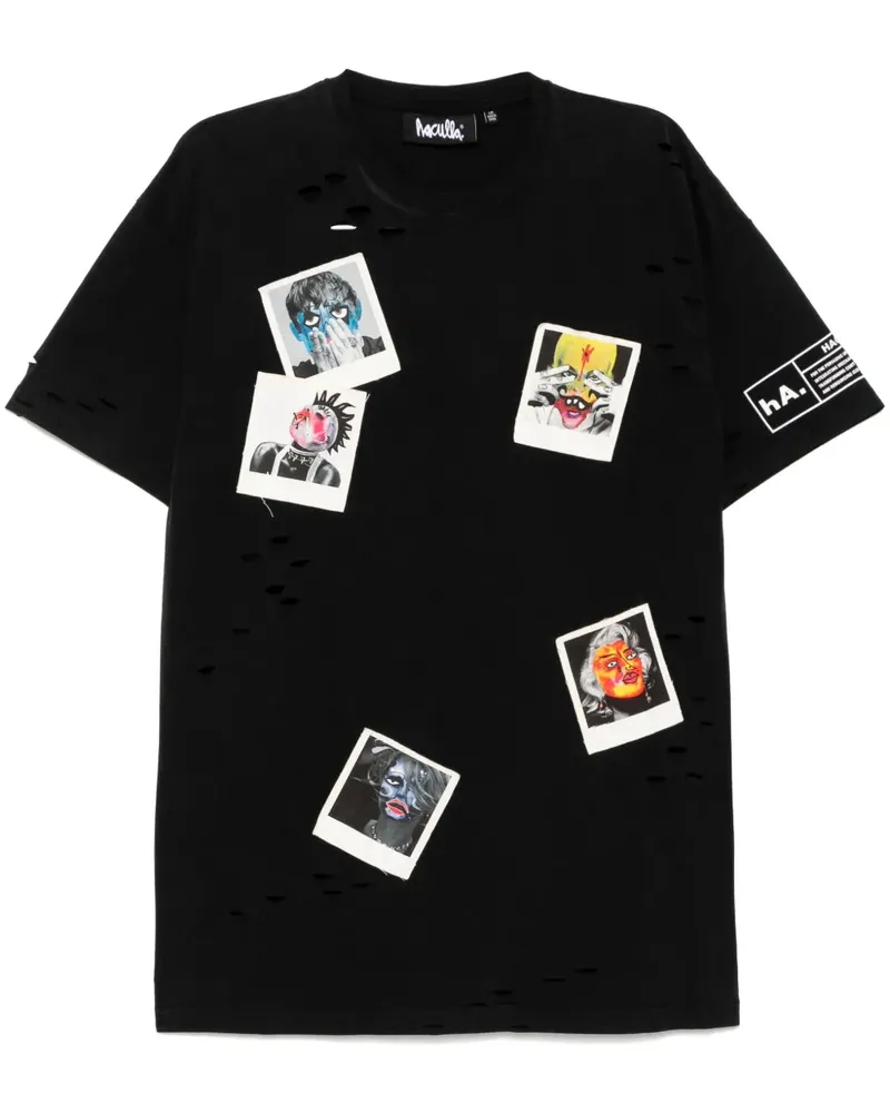 Haculla Making Memories T-Shirt - Schwarz Schwarz