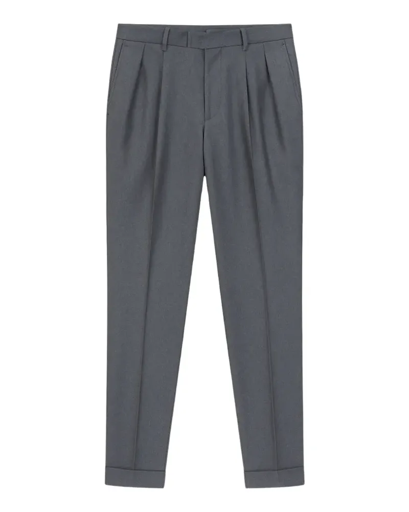 PT TORINO pleated-design trousers - Grau Grau