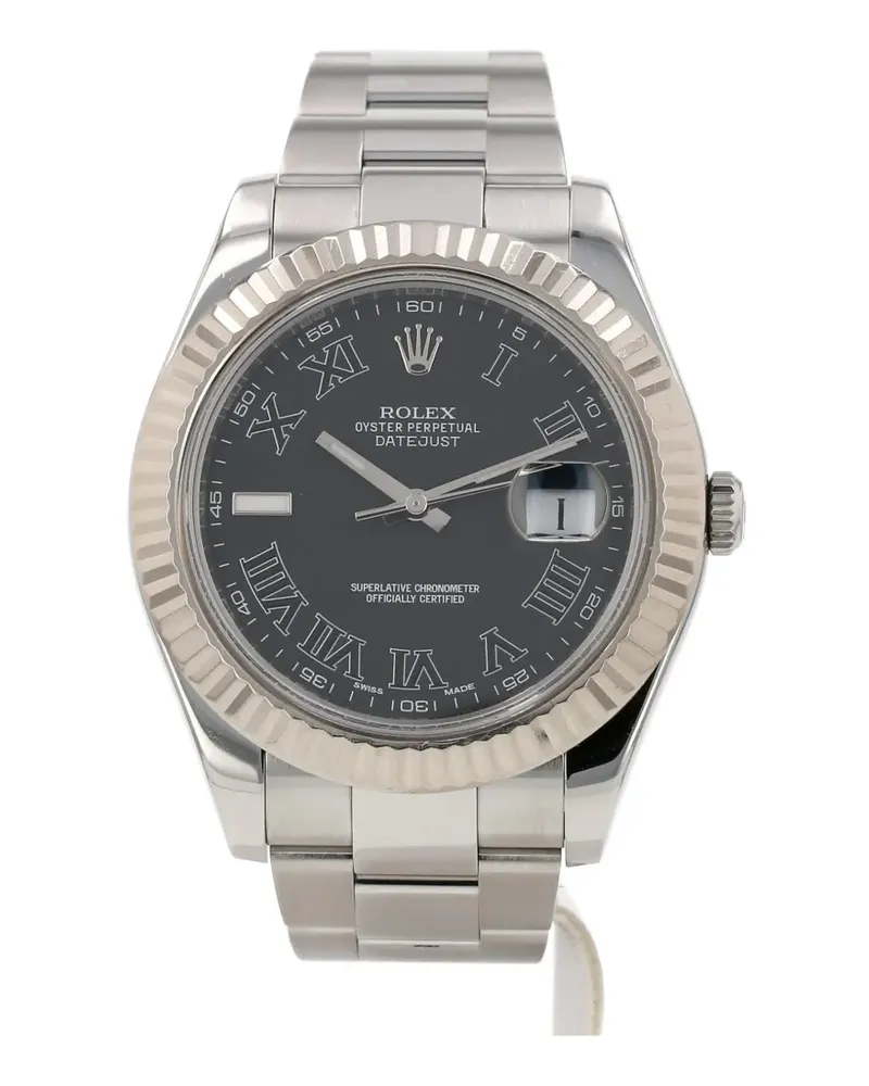 Rolex 2010s Datejust 41mm watch - Schwarz Schwarz