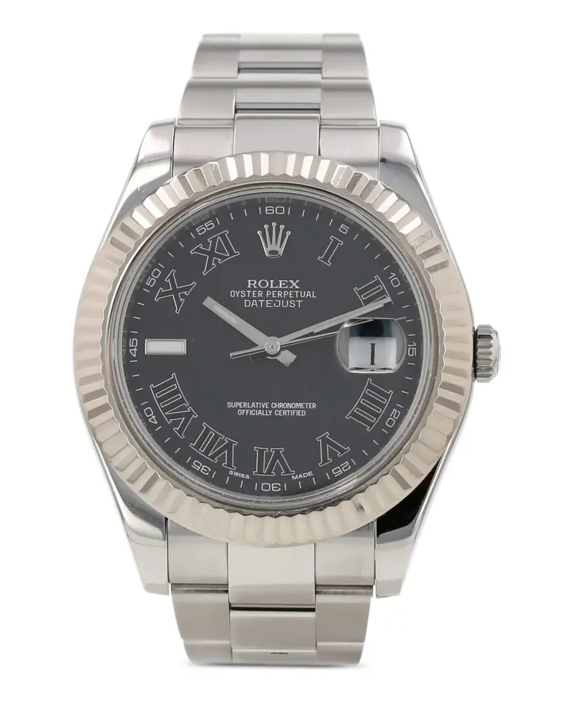 Rolex 2010s Datejust 41mm watch - Schwarz Schwarz