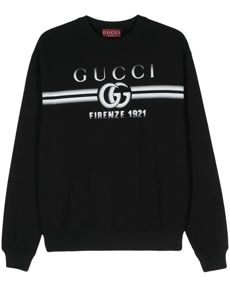 Gucci Sweatshirt mit GG - Schwarz Schwarz