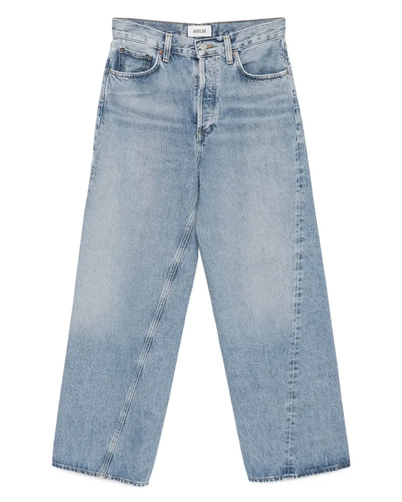AGOLDE Twist Jeans - Blau Blau