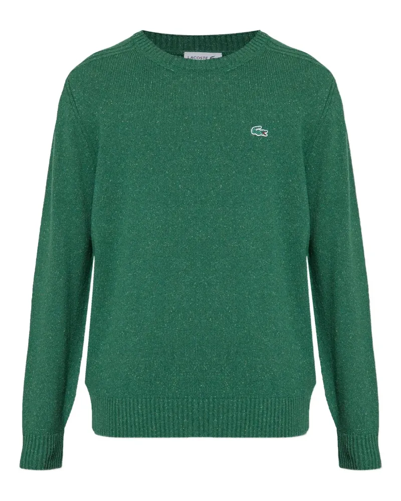 Lacoste Pullover mit Logo-Stickerei - Grün Grün