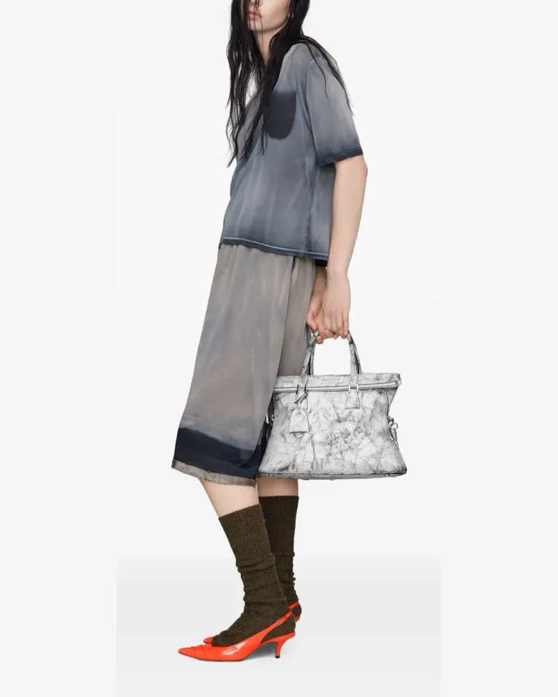 Maison Margiela 5AC Schultertasche - Weiß Weiß